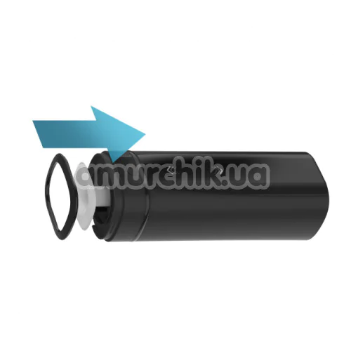 Набор из интерактивного мастурбатора Kiiroo Onyx+ и вибратора для точки G Kiiroo Pearl 2, голубой