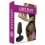Анальная пробка с вибрацией Love Plug Vibrating Butt Plug, черная - Фото №5