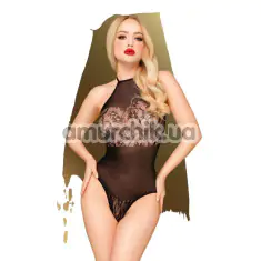 Боди Penthouse Lingerie Blooming Era, черное - Фото №1