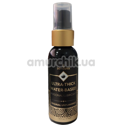 Лубрикант Sensuva Ultra-Thick Water-Based, 57 мл - Фото №1