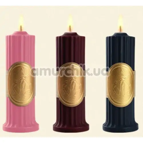 Свеча Upko Low Temperature Wax Candle, розовая