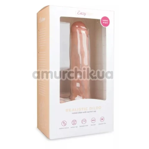 Фаллоимитатор Easy Toys Realistic Dildo 29.5 см, телесный