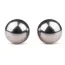 Вагинальные шарики Easy Toys Ben Wa Metal Exercise Balls 19 mm, серебряные  - Фото №1