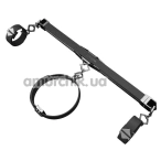 Бондажный набор Lockink Adjustable Spreader Bar, черный - Фото №1