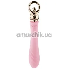 Вибратор с подогревом Zalo Courage Pre-Heating G-spot Massager, розовый - Фото №1