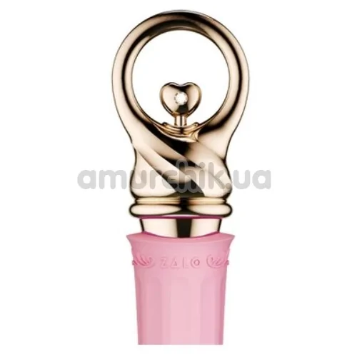 Універсальний вібромасажер з підігрівом Zalo Confidence Pre-Heating Wand Massager, рожевий