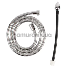Интимный душ Black Mont Anal Deep Shower Enema System 6.3, серебряный - Фото №1