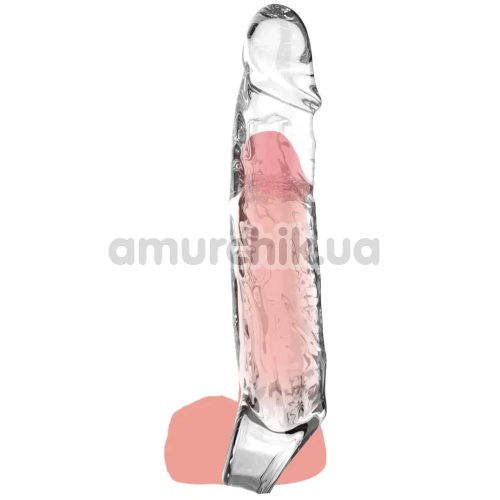 Насадка на пенис Get Real Extension Sleeve L, прозрачная