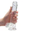 Фаллоимитатор Realrock Crystal Clear Dildo Realistic 8, прозрачный - Фото №5