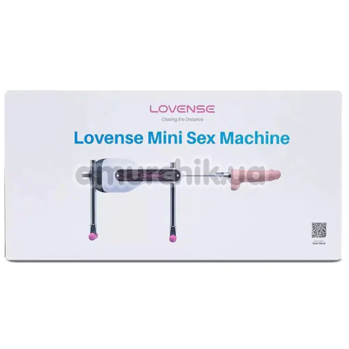 Секс-машина Lovense Mini Sex Machine, біла