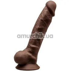 Фаллоимитатор Silexd Premium Silicone Dildo Model 1 Size 7, коричневый - Фото №1