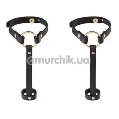 Браслеты Bijoux Indiscrets Maze Hand Bracelet Harness, чёрные - Фото №1