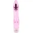 Вибратор Crystal Jelly Glitters Dual Probe, розовый - Фото №1