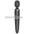 Универсальный вибромассажер Satisfyer Wand-er Woman, черный - Фото №1