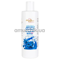 Масажний лубрикант MyLove Aroma Series Personal Lubricant 2in1 Blueberry - чорниця, 300 мл - Фото №1