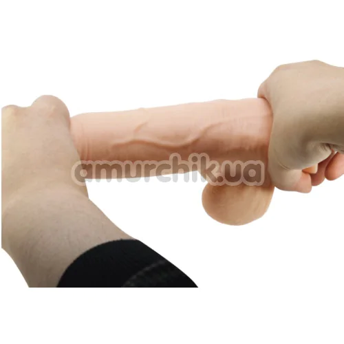 Фаллоимитатор Sliding Skin Bendable 8.5, телесный