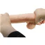 Фаллоимитатор Sliding Skin Bendable 8.5, телесный - Фото №9