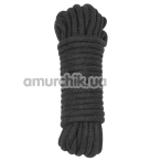 Веревка Punishment Bondage Rope, черная - Фото №1
