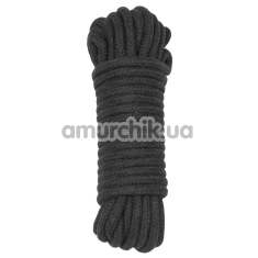Веревка Punishment Bondage Rope, черная - Фото №1