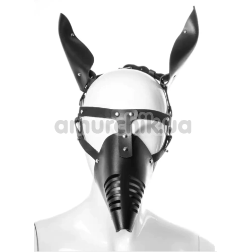 Маска Добермана DS Fetish Doberman, черная - Фото №1