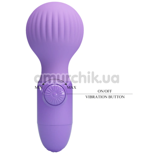 Універсальний вібромасажер Pretty Love Mini Stick Pro Little Cute, фіолетовий