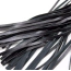 Флогер DS Fetish Metallic Flogger, чорний - Фото №7