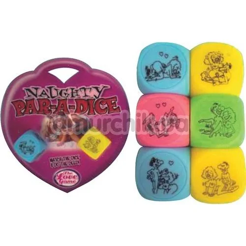 Секс-игра кубики Naughty Par-a-dice