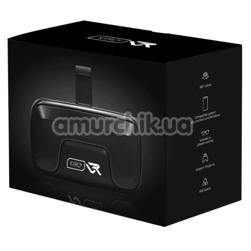 Окуляри віртуальної реальності Kiiroo VR, чорні