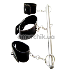 Бондажный набор Shenzhen BDSM Set, черный - Фото №1