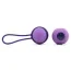 Вагінальні кульки KEY Stella I Single Kegel Ball Set, фіолетові - Фото №1