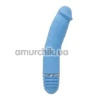 Вибратор Bendable Buddy, голубой - Фото №1