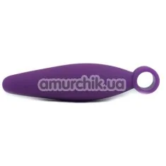 Анальна пробка Climax Anal Finger Plug, фіолетова - Фото №1