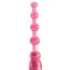 Анальная цепочка с вибрацией Pleasure Beads розовая - Фото №2