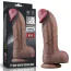 Фалоімітатор Dual-Layered Silicone Nature Cock LV411062, коричневий - Фото №6