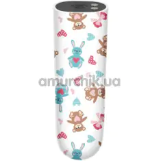 Кліторальний вібратор Bear Massager, білий - Фото №1