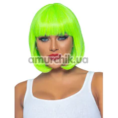 Перука Leg Avenue Neon Short Bob Wig, салатова - Фото №1