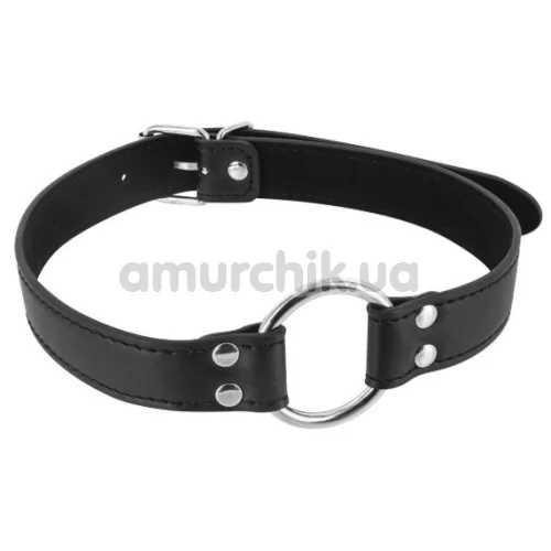 Кляп Fetish Tentation Ring Gag, чорний - Фото №1