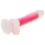 Фалоімітатор Radiant Glow In The Dark Soft Silicone Dildo Large, рожевий - Фото №5