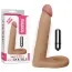Анальна насадка з вібрацією Lovetoy The Ultra Soft Double 6.3, тілесна - Фото №6