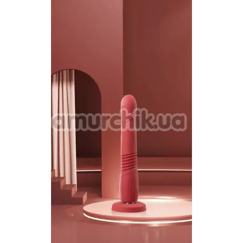 Вібратор з поштовхами Lovense Gravity, червоний