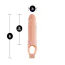 Насадка на пенис Performance Plus 9 Cock Sheath Penis Extender, телесная - Фото №2