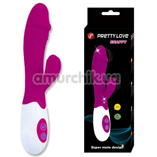 Вибратор Pretty Love Snappy, розовый