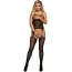 Комбинезон Star Night Open Net Top Bodystocking, черный - Фото №1