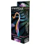 Фалоімітатор Glamour Glass Elegant Curved Dildo, мультикольоровий - Фото №9