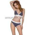 Трусики-стрінги Passion PS007 Panties, сірі - Фото №1