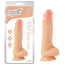 Фалоімітатор Real Touch S Real Beats Dong 7.8 Inch Dildo No.02, тілесний - Фото №6