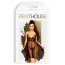Комплект Penthouse Lingerie Naughty Doll, черный: пеньюар + трусики-стринги - Фото №3