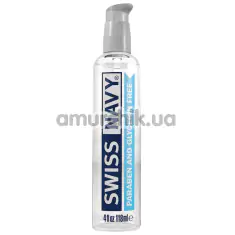 Лубрикант Swiss Navy Water Based Paraben And Glycerin Free, 118 мл - Фото №1