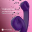 Вибратор для клитора и точки G Snail Vibe Curve, фиолетовый - Фото №13