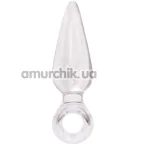 Анальна пробка Jolie Pleasures Jelly Mini, прозора - Фото №1